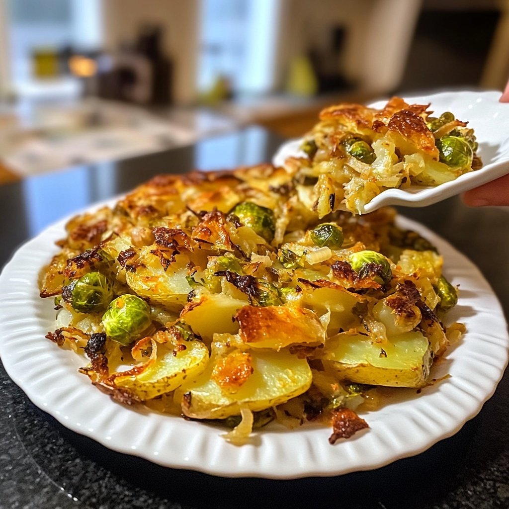 Rosenkohl Kartoffel Pfanne Einfaches Und Leckeres Rezept