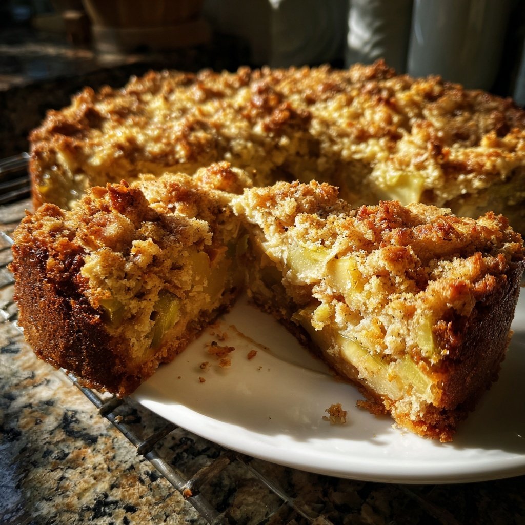 Apfel Zucchini Kaffee Kuchen
