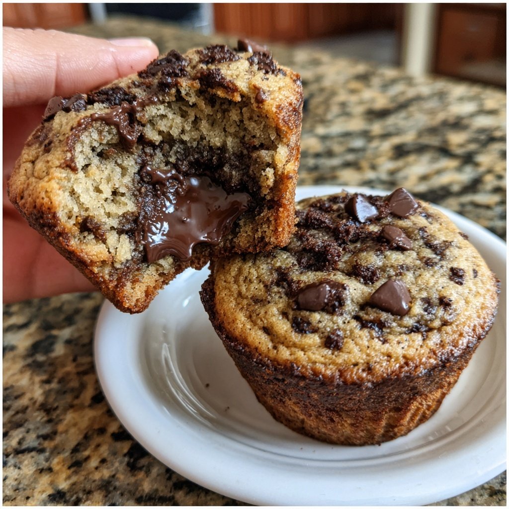 Schoko Chip Cookie Cupcakes