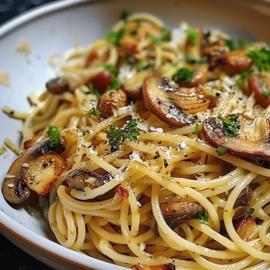 Spaghetti mit Rosenkohl