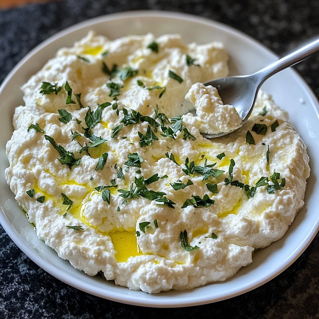Geschlagene Ricotta Dip