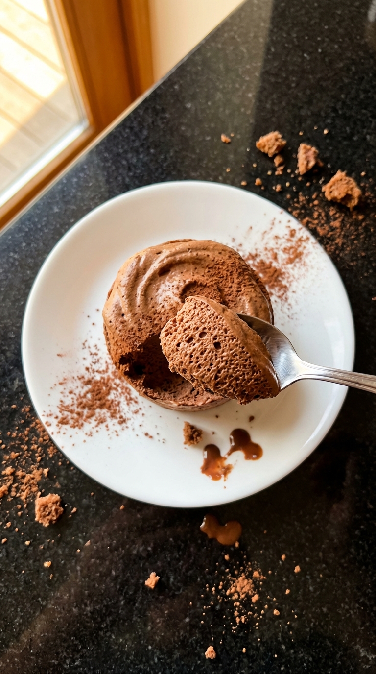 Leichte Schoko Mousse