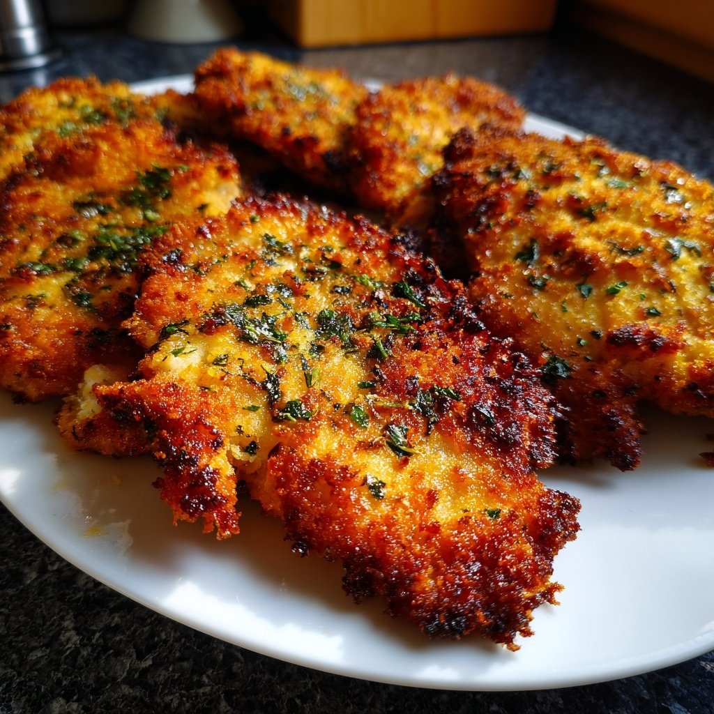 Crispy Chicken Schnitzel