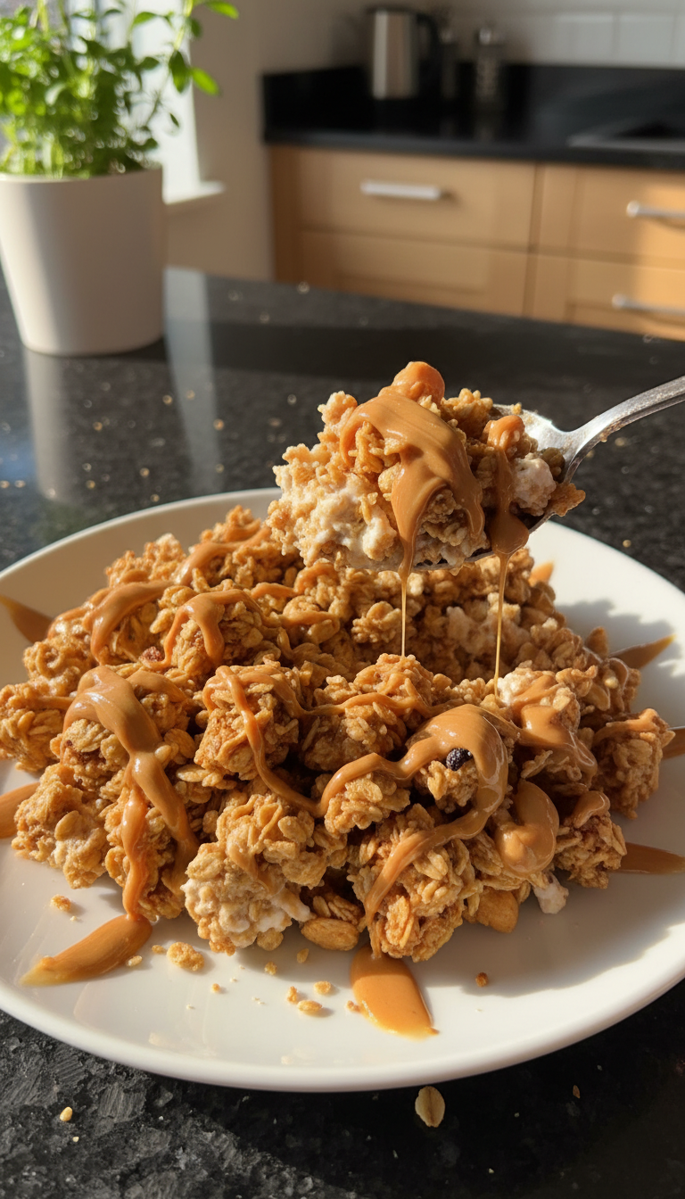 Erdnussbutter Joghurt Knusper​