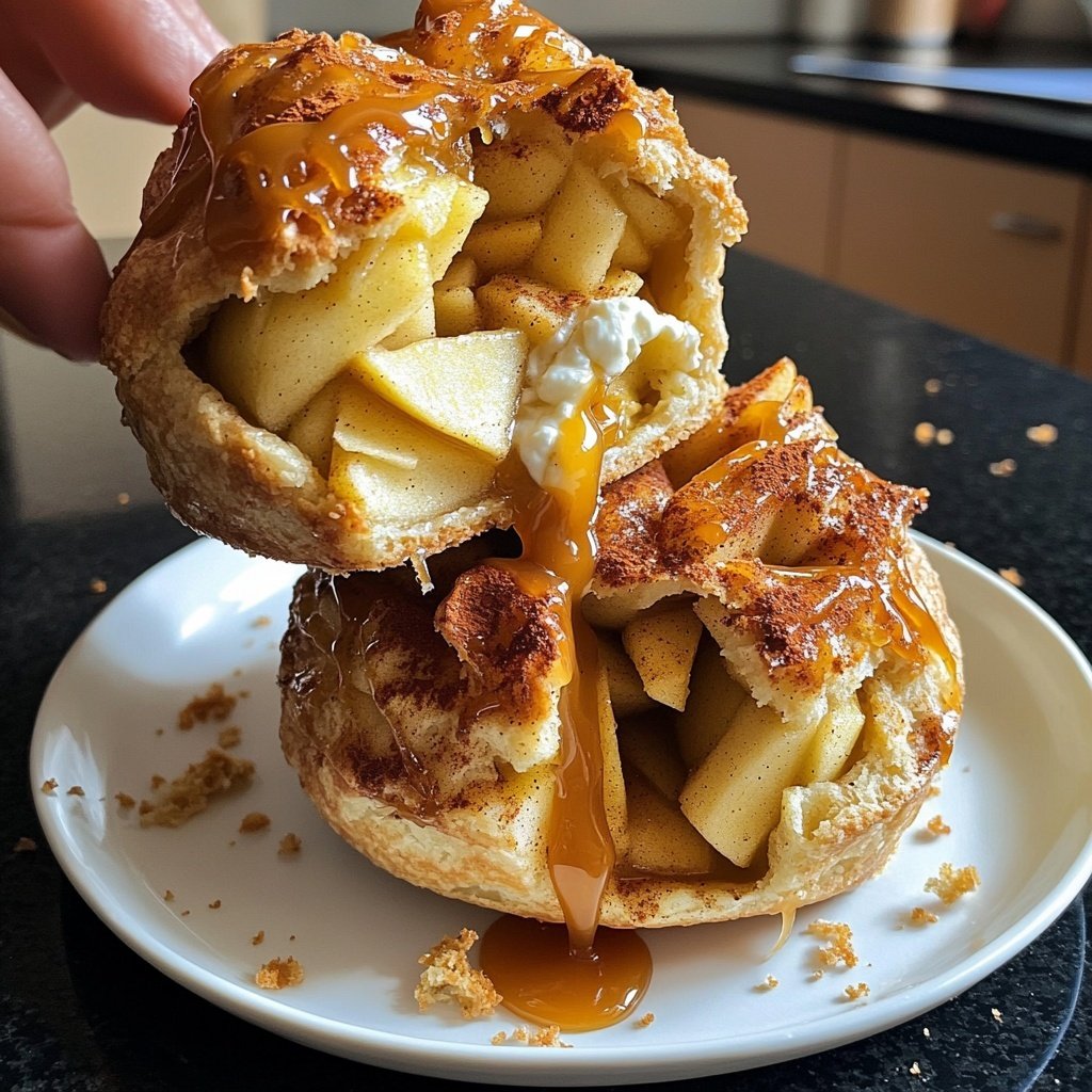 Bratapfel mit Mascarpone