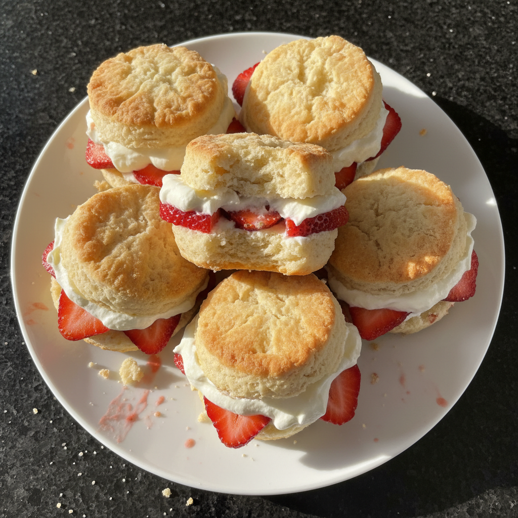 Erdbeer Shortcake Sliders