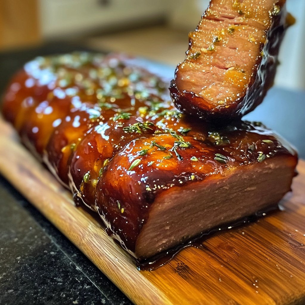 Kandierte Speck Räucherwürste