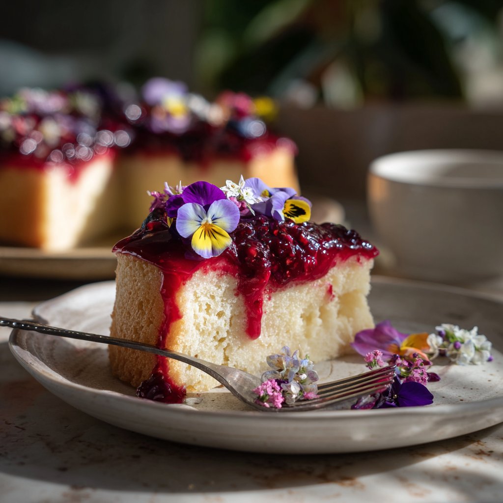 Jellycat Geburtstagstorte mit Beerenkompott